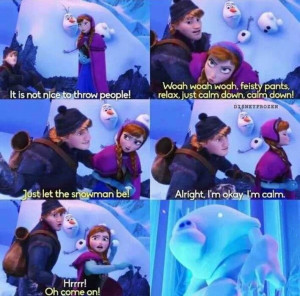 Frozen. Kristoff and Anna