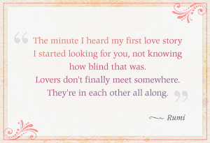 Rumi Quotes On Love