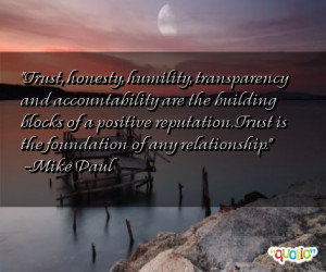 Quotes Trust And Honesty