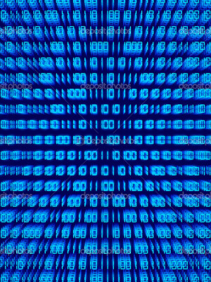 Binary Background Stock Image