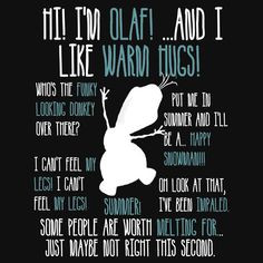 olaf quotes by beththekilljoy more little girls disney quotes ...