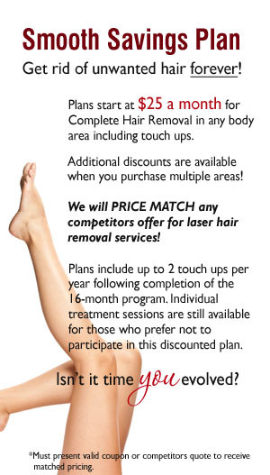 Check out our Laser Hair Removal for men!