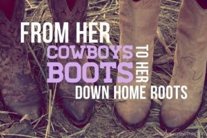 From her cowboy boots quotes girl country boots