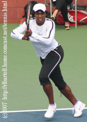 Serena Williams at the 2007 US Open