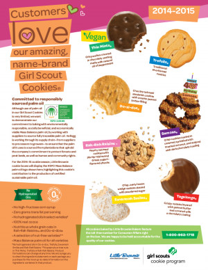 2015 girl scout cookie flyer