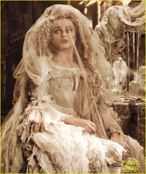 Helena Bonham Carter as Miss Havisham in 'Great Expectations' - First ...