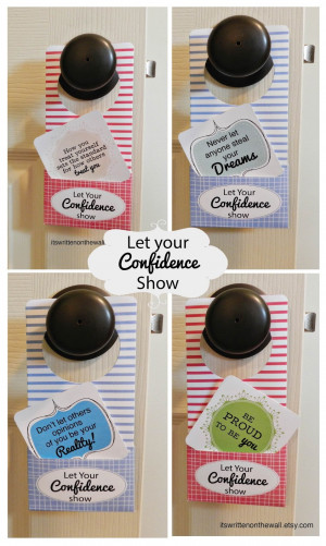Let Your Confidence Show-Inspirational Notes for Kids, Teenagers, Moms ...