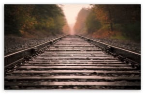 Railroad Tracks HD wallpaper for Standard 4:3 5:4 Fullscreen UXGA XGA ...