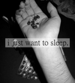 Yo solo quiero dormir.