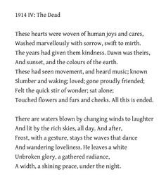 quotes haiku rupert brooke nineteen fourteen the soldierrupert brooke ...