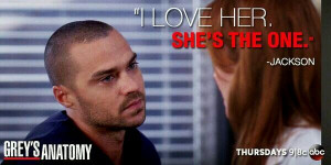 ... Jackson Avery to Catherine Avery about April. Grey's Anatomy quotes