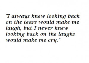 not looking back quotes