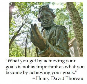 Thoreau on Success #quotes