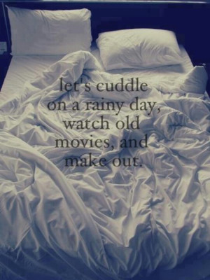 Cuddle & rain
