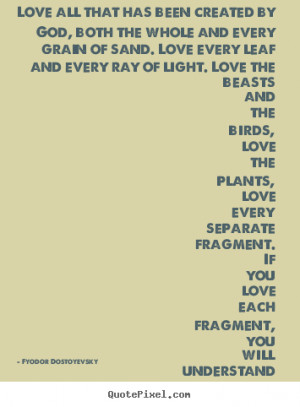 Dostoyevsky Quotes Love God