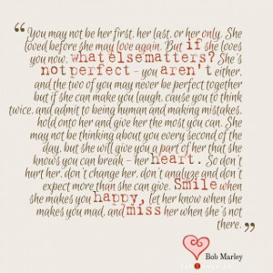 Bob marley love quote
