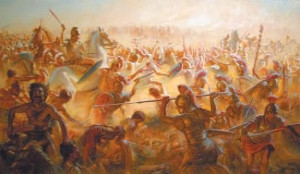 Roman Army in Battle Image