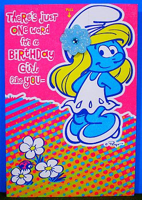 Smurf Happy Birthday