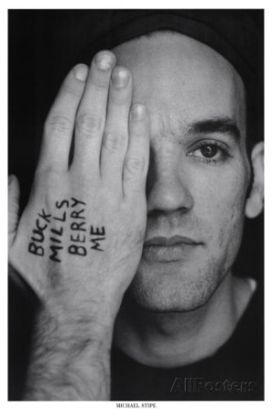 Michael Stipe (Hand & Face) Music Poster Print Poster