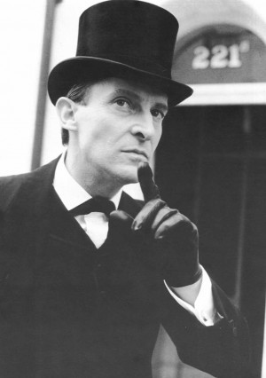 Hoylake author and Sherlock Holmes (pictured; actor Jeremy Brett ...