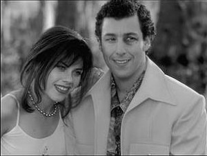 Fairuza Balk and Adam Sandler in Touchstone’s The Waterboy – 1998