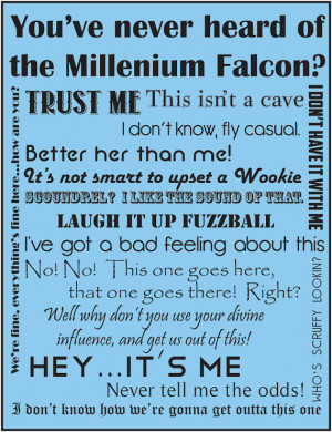 Solo Quotes 8X10 Art Print