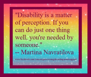 Quotes About Intellectual Disability