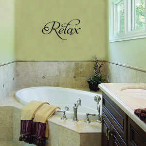 Relax Spa Wall Quotes™ Decal