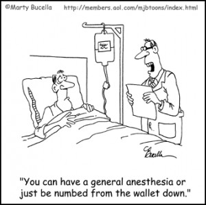 Funny Anesthesia Cartoons