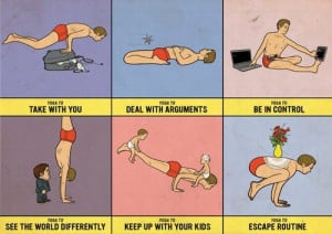yoga #asana #funny yoga #work #exercise