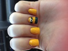 , Minion Nails, Minions Halloween, Costumes Halloween, Minions Nails ...
