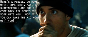Mile Quotes Raps ~ 8 mile, eight mile, eminem, eminem quote, movie ...