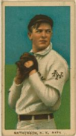 Christy Mathewson - Baseball Card Issued by American Tobacco Company