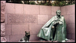 ... recently finished Franklin Delano Roosevelt Memorial.Washington, DC
