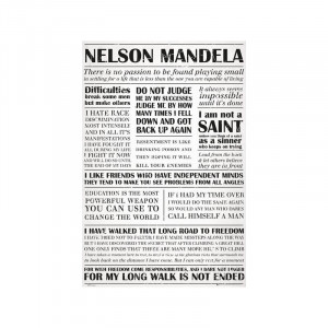 Maxi Poster Nelson Mandela Quotes