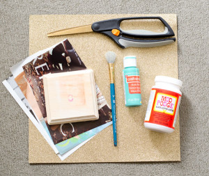 Step 1}: Cut out letters from your magazine to spell out the quote ...