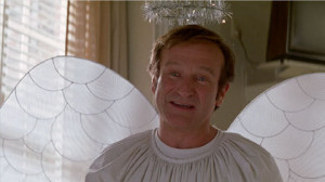 Robin Williams as Adrian Cronaur in Good Morning Vietnam.