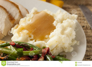 Mashed Potatoes And Gravy