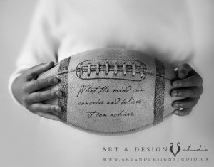 Motivational Quote, Inspirational phrase, Football Art, NFL Art ...