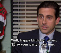 birthday, christmas, jesus, lame, party