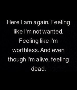 Feeling Worthless Quotes