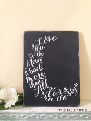 You are here: Home › Quotes › I Love You To The Moon and Back ...
