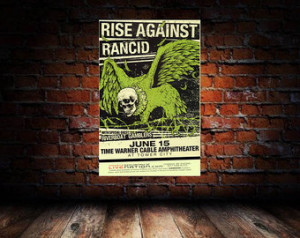 Rise Against Rancid Framed...