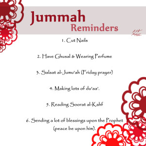 jummah reminders :D by madimar