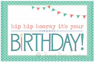 Free printable happy birthday card quotes