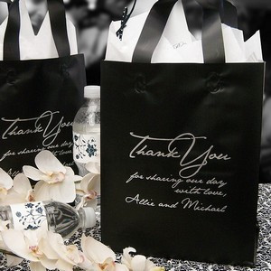 10 poly hotel welcome gift bag custom printed with custom ...