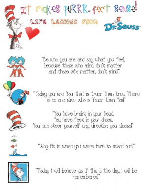 Some of my favorite quotes by Dr. Seuss.