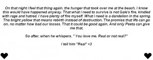 Mockingjay Quotes With Page Numbers The book called mockingjay