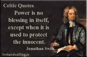 Jonathan Swift quotes on www.irelandcallin