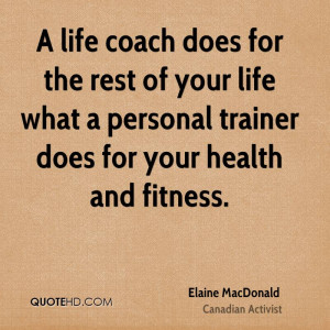 Elaine MacDonald Health Quotes